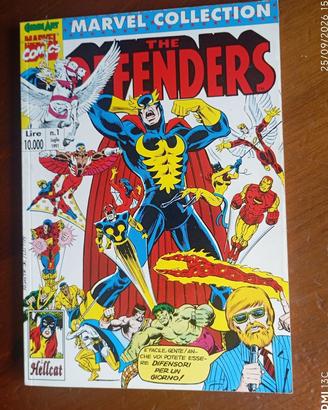 ;arvel Collection Comic Art 1 The Defenders