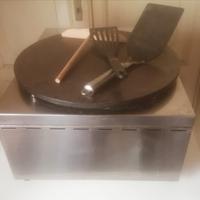 Piastra x piadine a gas