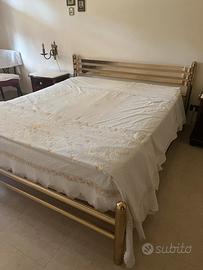 Letto in ottone
