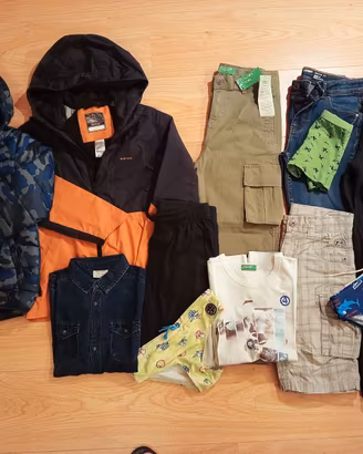 Abbigliamento Bambino 7-8 Anni (13 Pezzi) Benetton