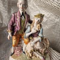 Statuetta Capodimonte stile vittoriano