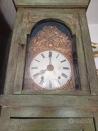 Antico Orologio a Pendolo a colonna Francia 1800