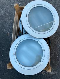 Stock 4 Faretti Incasso Controsoffitto Bianchi