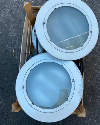 Stock 4 Faretti Incasso Controsoffitto Bianchi