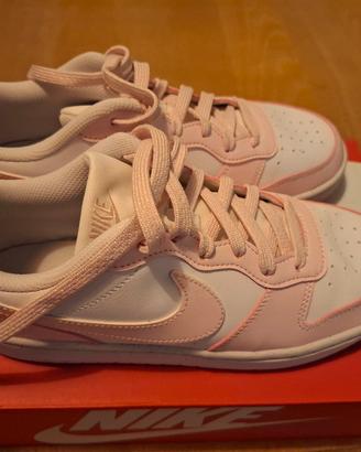 Nike Donna Court Borough Low Recraft Rosa tg39