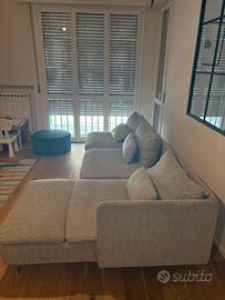 Divano ikea soderhamn con chaise longue