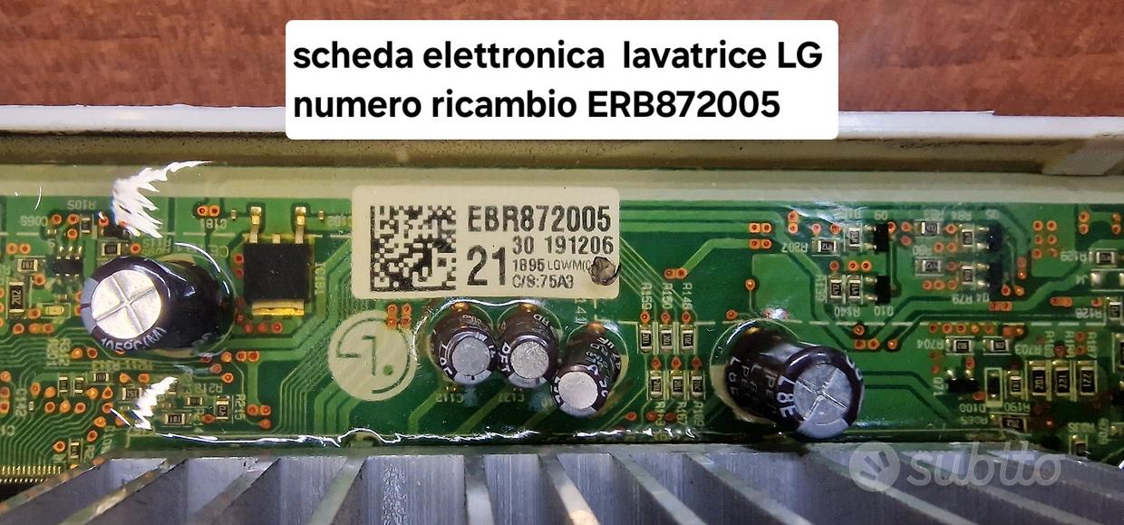 Erba Life Scheda Controllo Lavatrice LG EBR74798620 - Usata Ma Garantita A Vita, Spedizione Rapida Oggi! Scheda Lavatrice LG EBR74798620