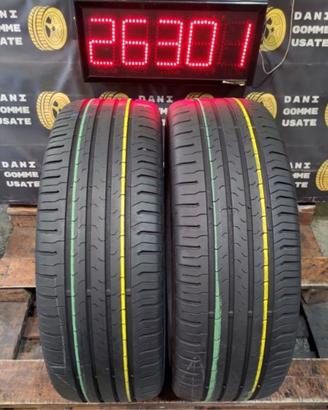 2 GOMME USATE 215 55 17 CONTINENTAL 80%