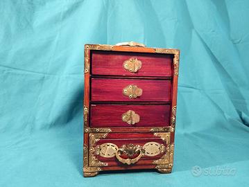 Cofanetto portagioie vintage 