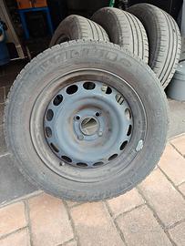 Cerchi in ferro 15 pollici Opel corsa serie F