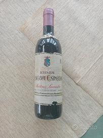 Bottiglia di vino Rioja anno 1923