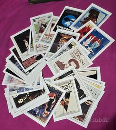 Mazzo di carte con locandine di film famosi