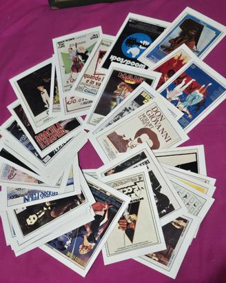 Mazzo di carte con locandine di film famosi