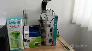 acquario cubo 20 LT ed accessori