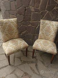 coppia sedie imbottite 