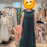 Tuta Elegante da Cerimonia con Paillettes  e stola