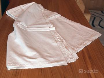 Lenzuola singole bianche 10 pz