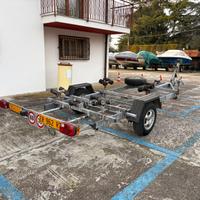 Carrello porta barca ellebi 1300 kg