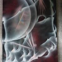 Dipinto surrealismo-astratto 