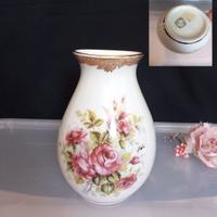 Porc. di Limoges - Vaso decorato a mano