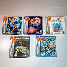 Lotto 5 Giochi GBA repro