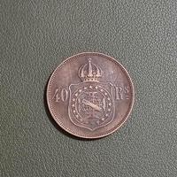 moneta 40 reis 1869 - brasile 