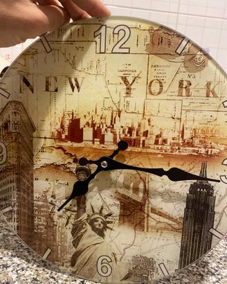 Orologio in vetro