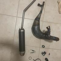 Scarico giannelli completo per ksr 50