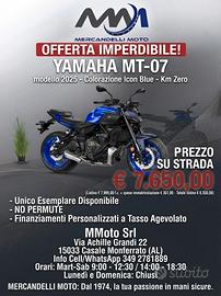 Yamaha MT-07 2025 - Km zero