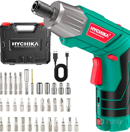 HYCHIKA Avvitatore a Batteria 6Nm, Cacciavite Elet