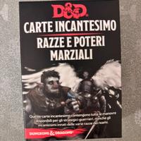 Carte incantesimo Razze e Poteri Marziali D&d