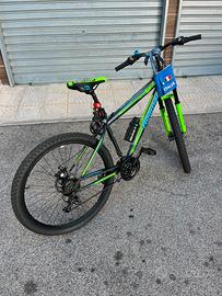 Mountain bike in alluminio
