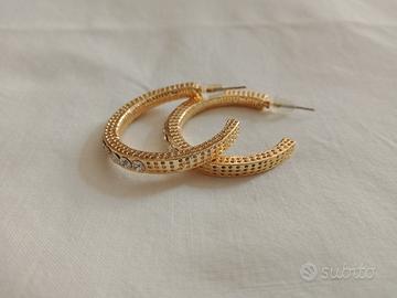 Orecchini colore oro