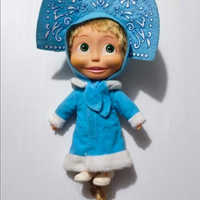 Bambola Masha e orso Simba vintage cartoni animati