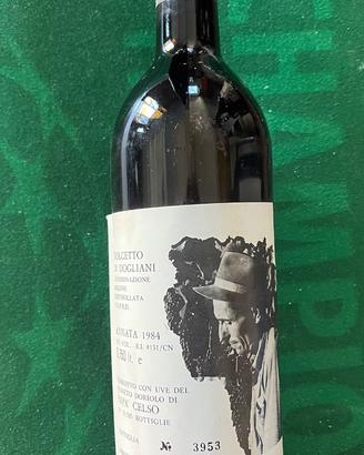 Vino Dolcetto di Dogliani Doc 1984