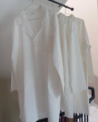 3 CAMICI DA LABORATORIO CHIMICO 
