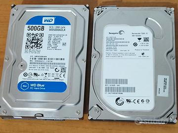 Hard disk 3,5" e 2,5" PATA IDE e SATA II/III