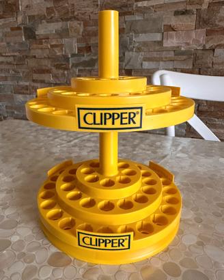 Stand espositore originale Clipper con 96 posti