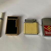 LOTTO DI 4 ACCENDINI VINTAGE