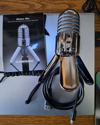 Microfono USB Samson Meteor