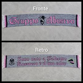 Sciarpa ultras palermo gruppo abusivo vintage