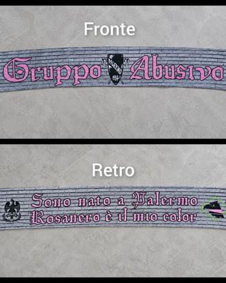 Sciarpa ultras palermo gruppo abusivo vintage