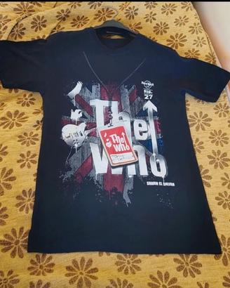 T-shirt hard rock cafe the who, Tg S/M