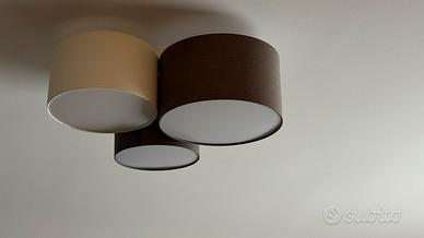 Plafoniere moderne in tessuto