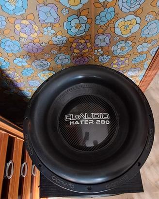 Subwoofer cl audio hater 280 1+1 ohm 38 cm