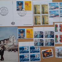Lotto filatelico Italia tema militare