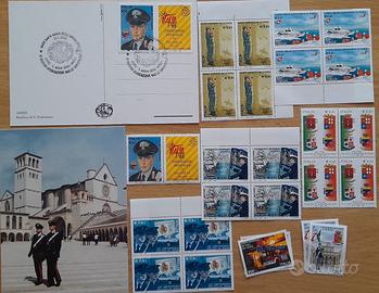 Lotto filatelico Italia tema militare