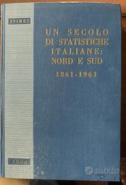 Libro statistiche Italia 1861 1961