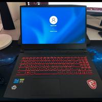 Notebook gaming MSI katana