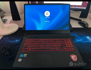 Notebook gaming MSI katana